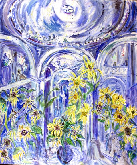 Sunflowers, Great Hall